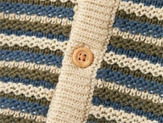 Name It summer sand stribet strik cardigan